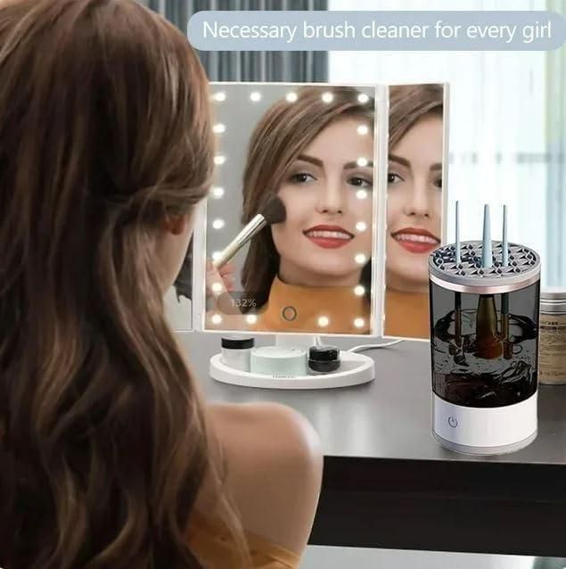 Make Up Brush Cleaner,Electric Brush Cleaner, USB Rechargeable