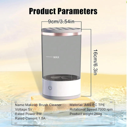 Make Up Brush Cleaner,Electric Brush Cleaner, USB Rechargeable