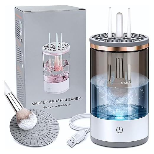 Make Up Brush Cleaner,Electric Brush Cleaner, USB Rechargeable